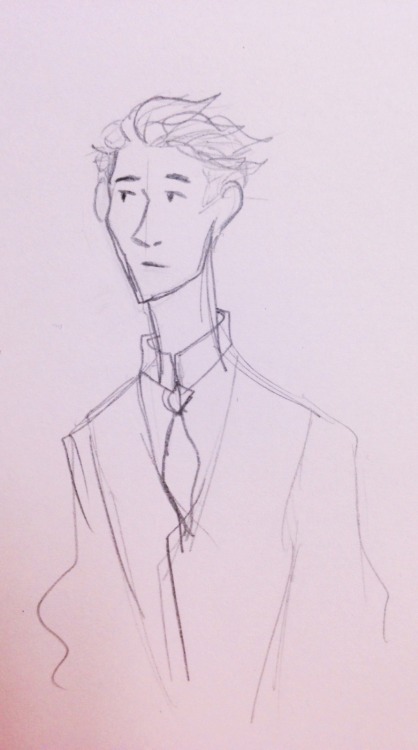 oliviafig:Some recent doodles of Christopher Chant from the Chronicles of Chrestomanci by Diana Wy