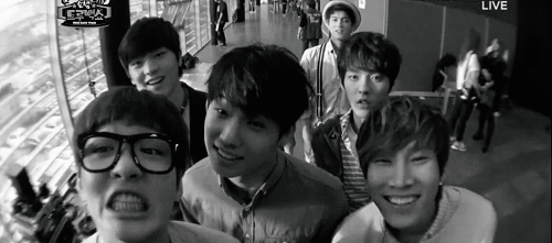 hyeok:        8/∞ reasons why you should not stan btob ∟they appear to be very