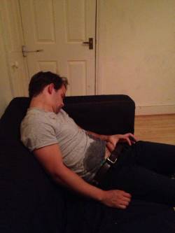 male-sleep-fantasies:  Pissed himself yet