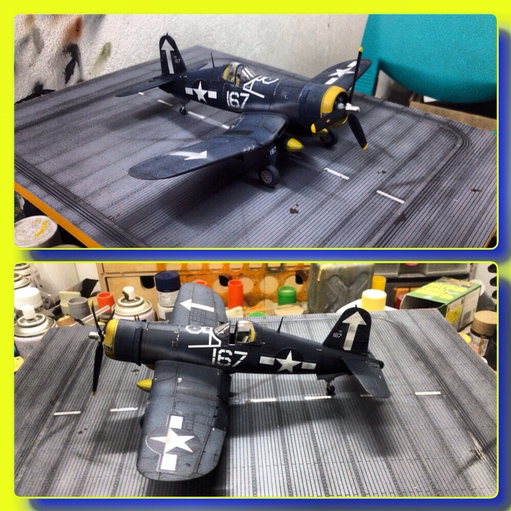 My model Tamiya 1/48 vought f4u-1D corsair .