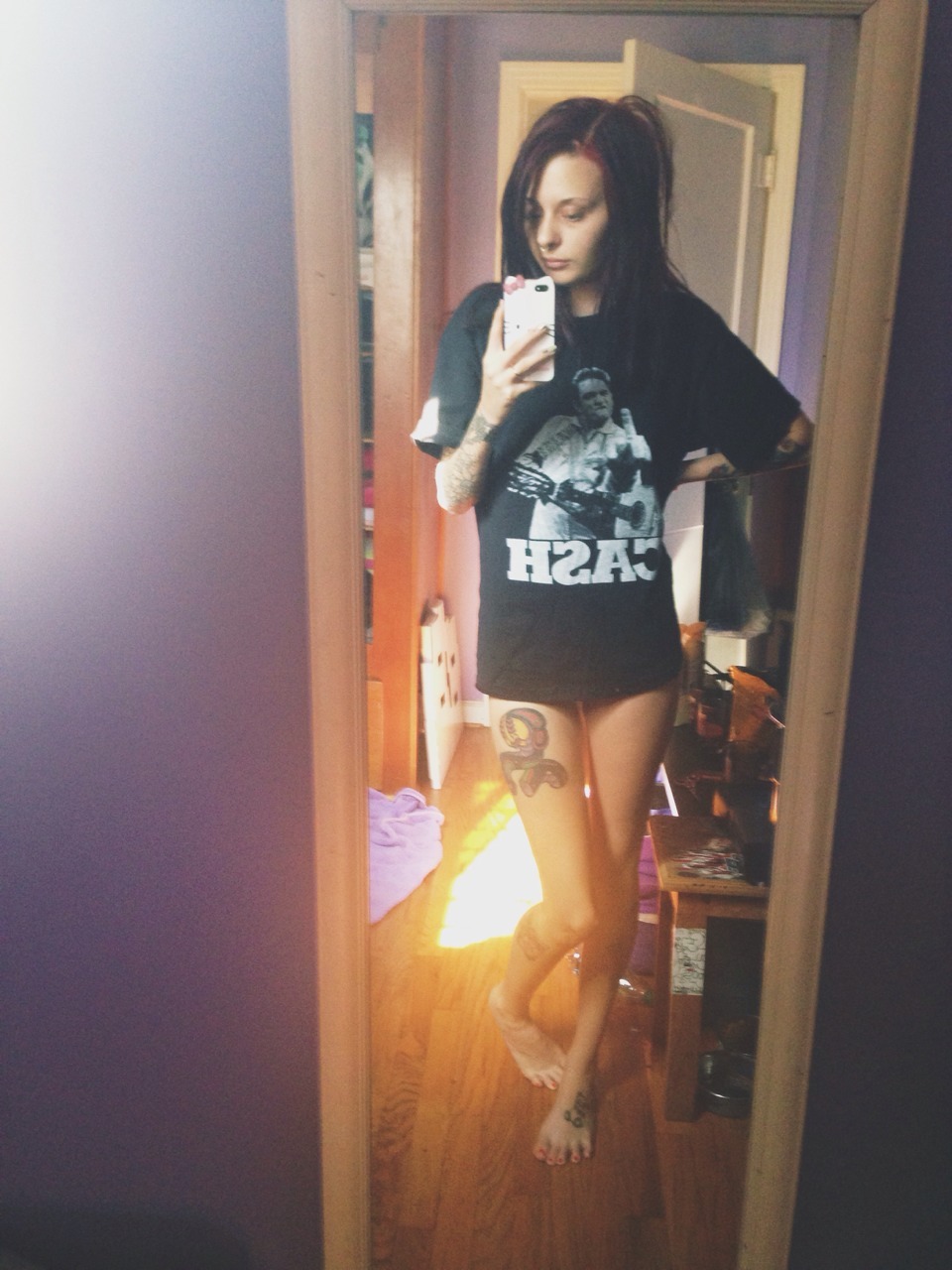 miisspots:  Selfie from the other day because I’m bored and can’t sleep. 