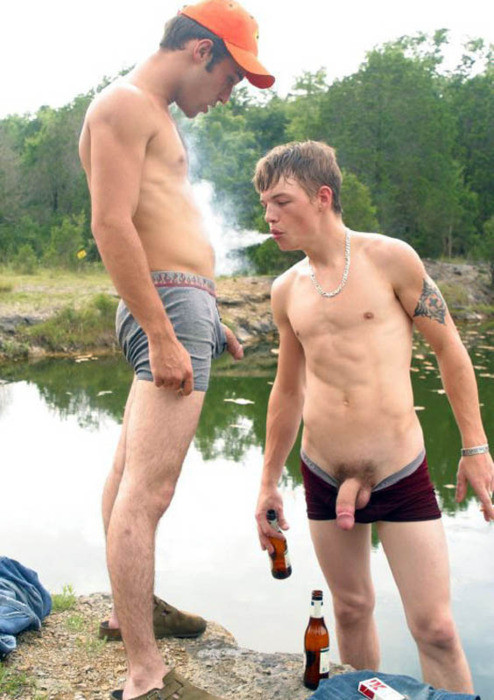 fratbro96:  “ This is what can happen when a horny  couple of guys go camping “