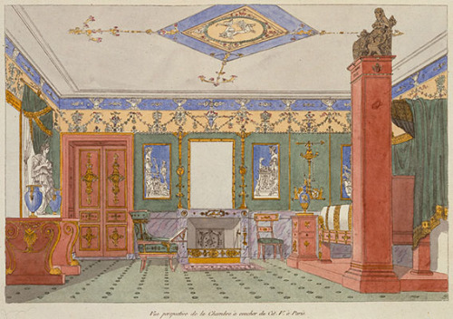 Architect of Empires: Highlights from the Library of Pierre Fontaine opens tomorrow. We’re exc