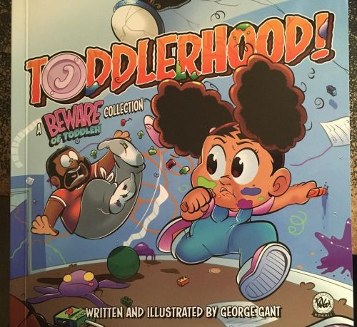 Got my copy of the Beware of Toddler collection today. Thanks to @geogantart for this high quality b