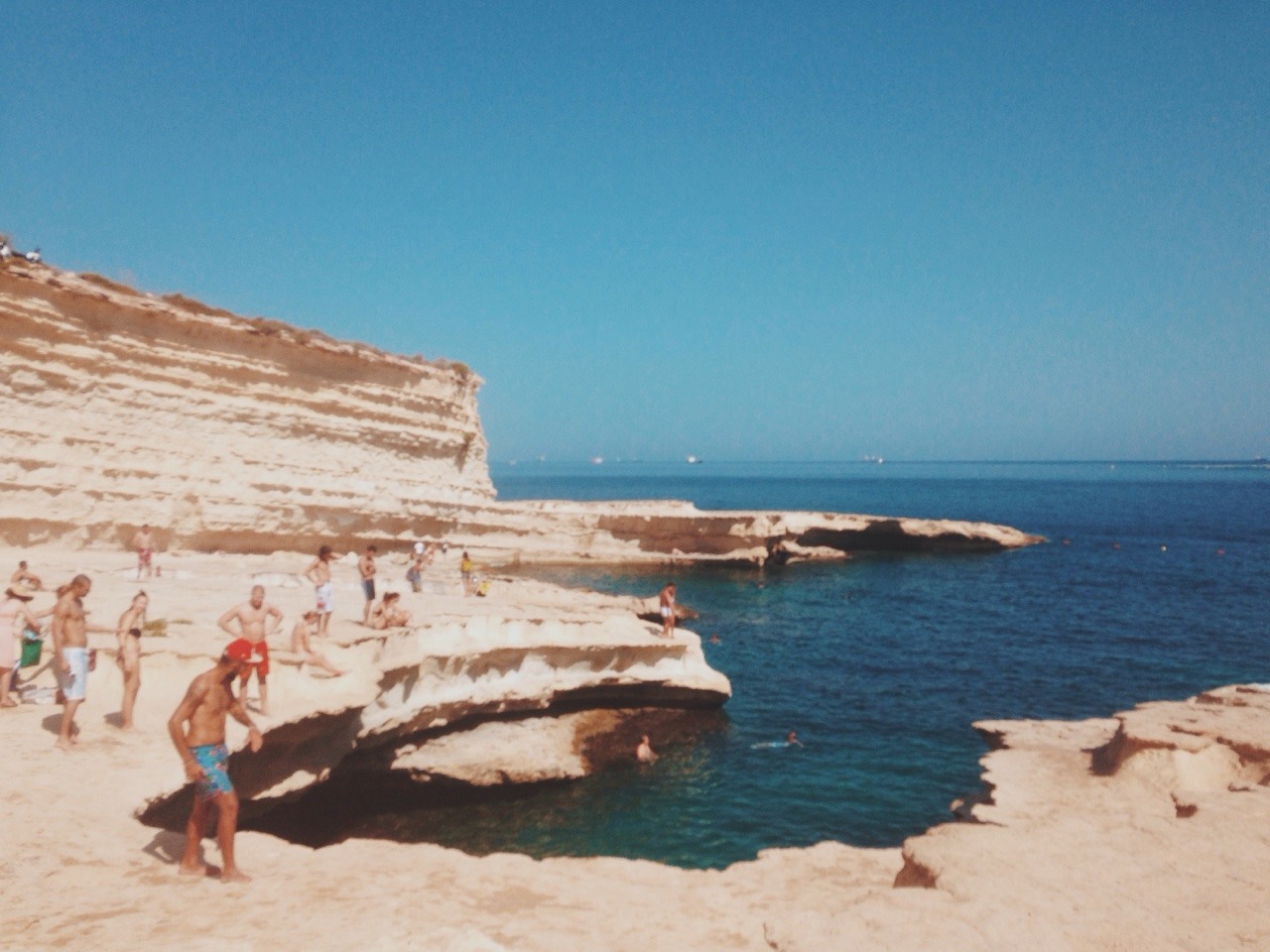 carlacresce:  I don’t like the beach but today was nice 