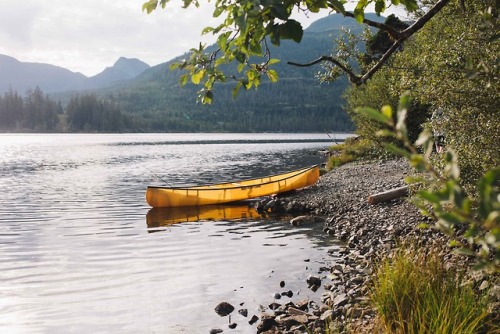 Evening paddle. 