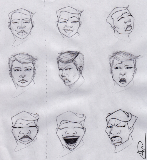 Some expressions and styles practice.