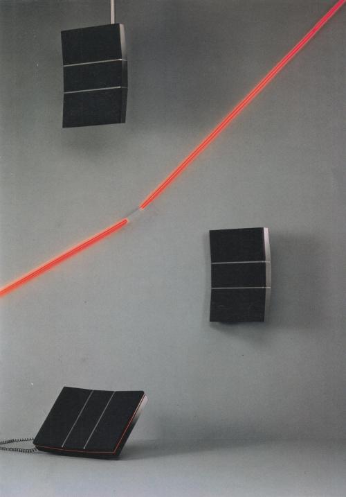 David Lewis, Red Line Loudspeakers, 1985/92. Bang & Olufsen, Denmark. German sales folder. Sourc