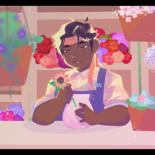 fairyfun099:He’s the florist everyone has a crush on