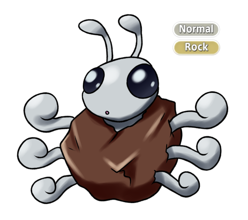 165 - AsterbaStar Pokemon“A Pokemon that lives inside a meteorite that crash-landed on the planet ma