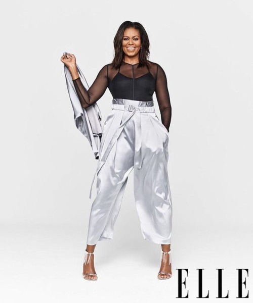 MICHELLE OBAMA x ELLE DECEMBER 2018 -The Oprah Issue! 1966mag.com