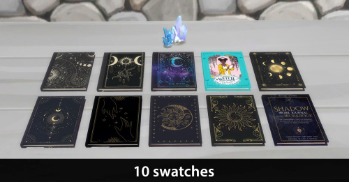   Witchy Journals Sims 4, base game compatible10 swatches | found in clutter &amp; misc dec