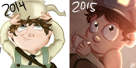 THE WILBUR EFFECT (aka, why you should never give up on drawing ever)