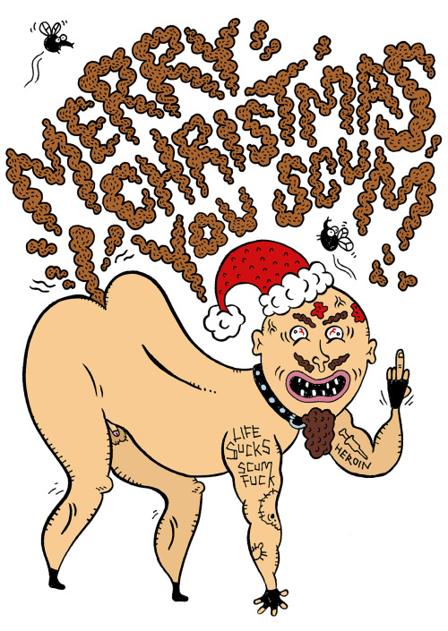 rtaysom:  G.G.Allin Christmas card  available now