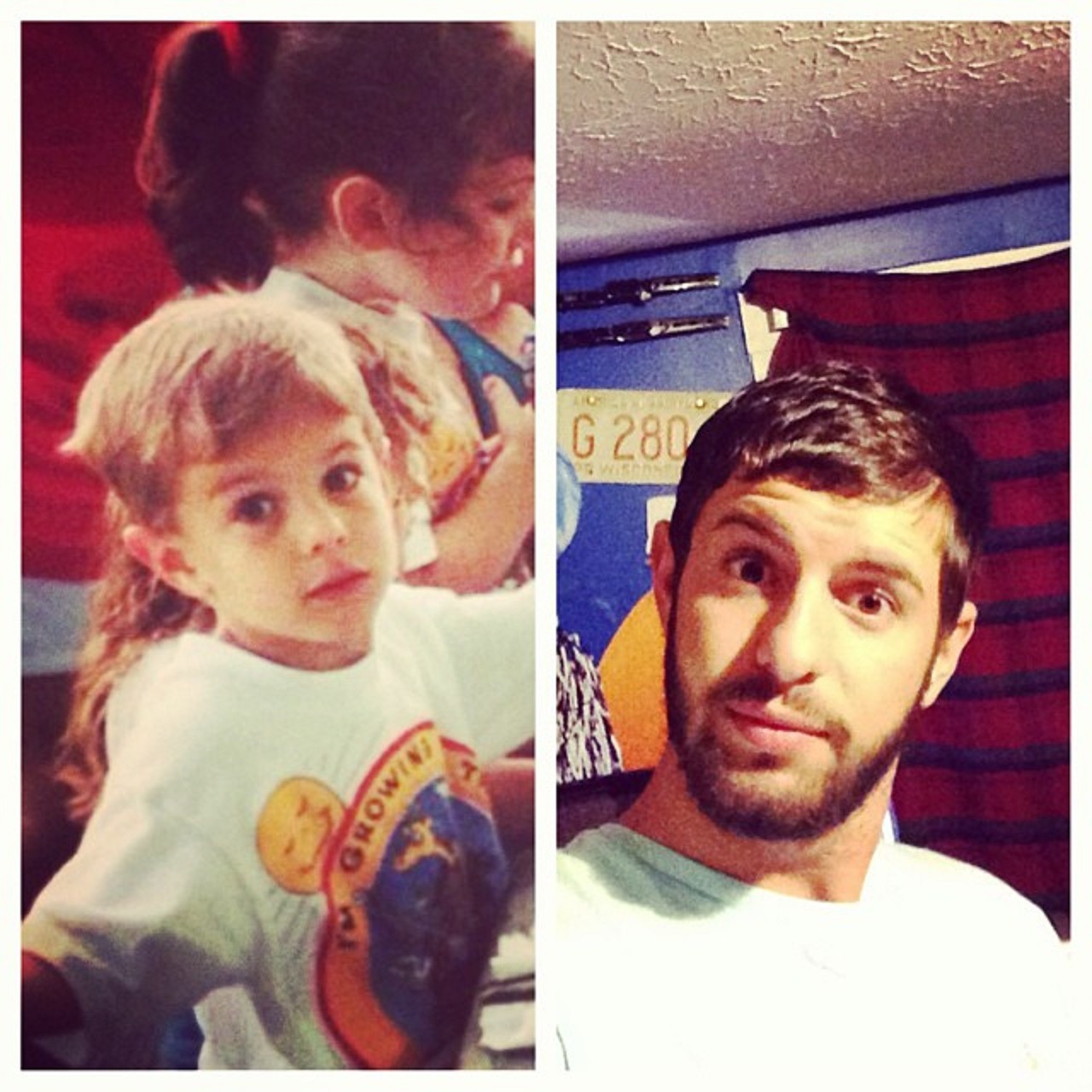 camsfarts:  beardovermatter:  Proof that at one point I was actually cute. Not too