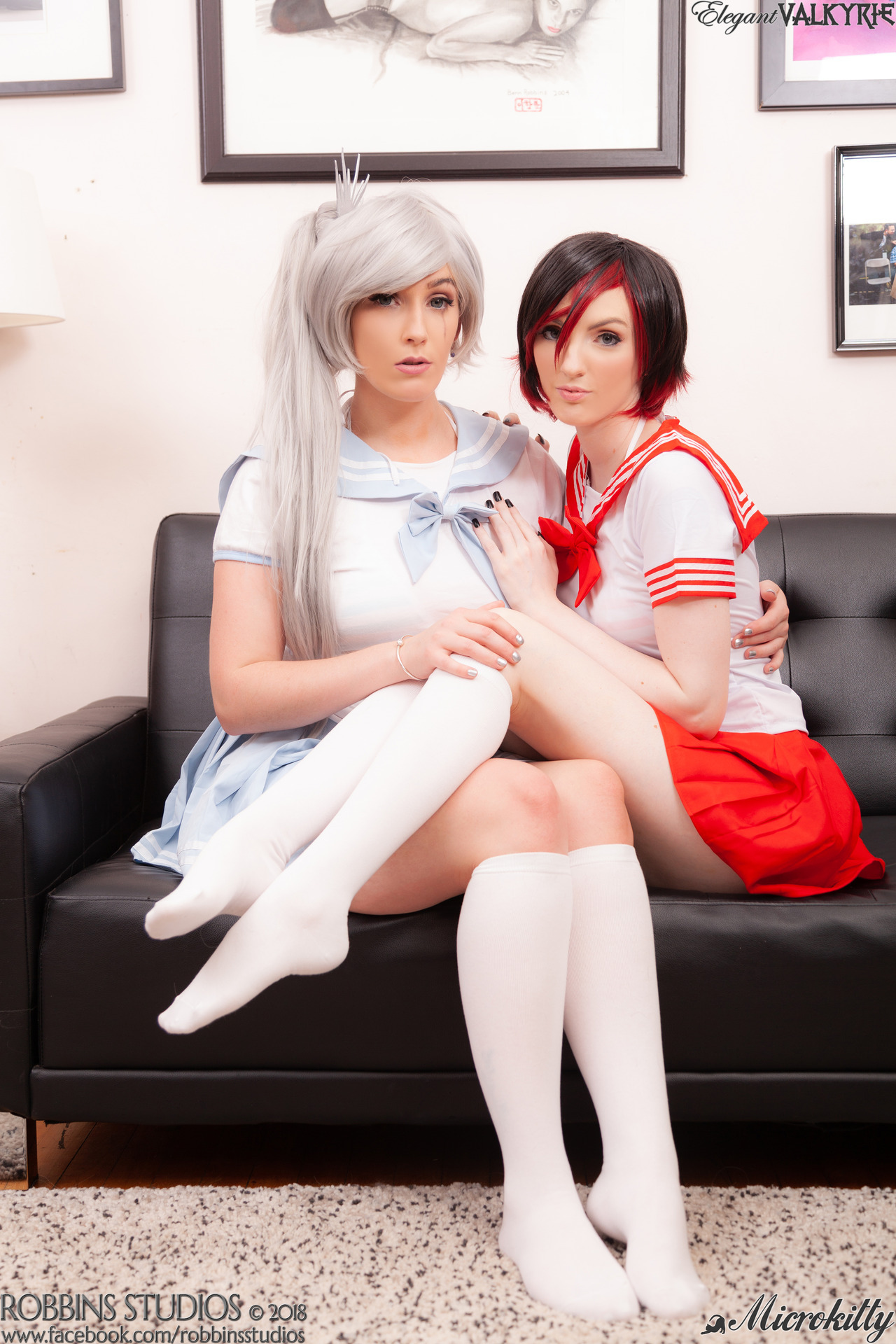 we cute :3 posted some teasers (including lingerie on my patreon!)   https://www.patreon.com/MkCOS