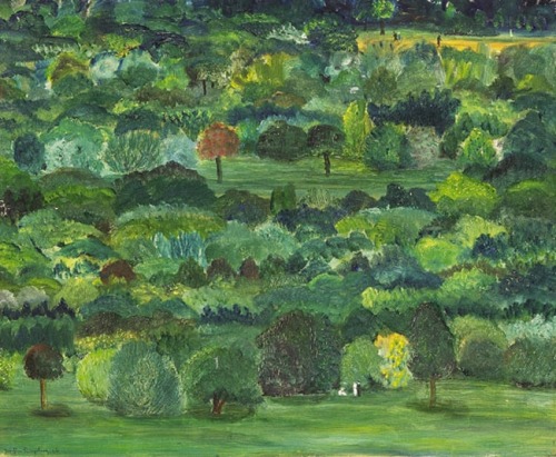 lilithsplace: &lsquo;Parklandschaft&rsquo; (Parkland), 1926 - Joachim Ringelnatz (1883&ndash