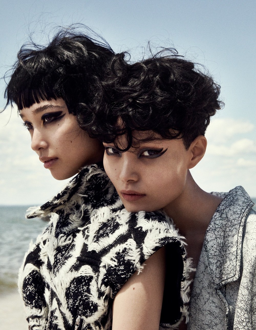 visualjunkee:models: Yuka Mannami &amp; Ling Liu - photography: Marcus Ohlsson