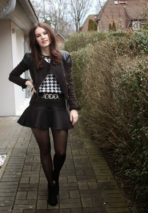 Fashionmylegs: Style Pick  Sweater: Hallhuber Rock / Skirt: Zara Jacket / Jacket: Review Shoes 