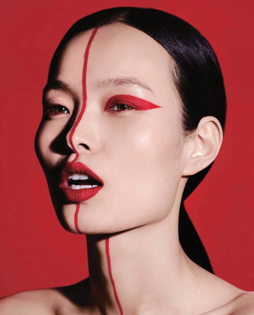  Ling Liu by Ben Hassett for  Vogue China September 2017 