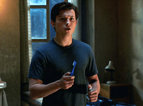 Tom Holland Being Adorable In Spider-man: Far From Home (2019) Dir. Jon Watts