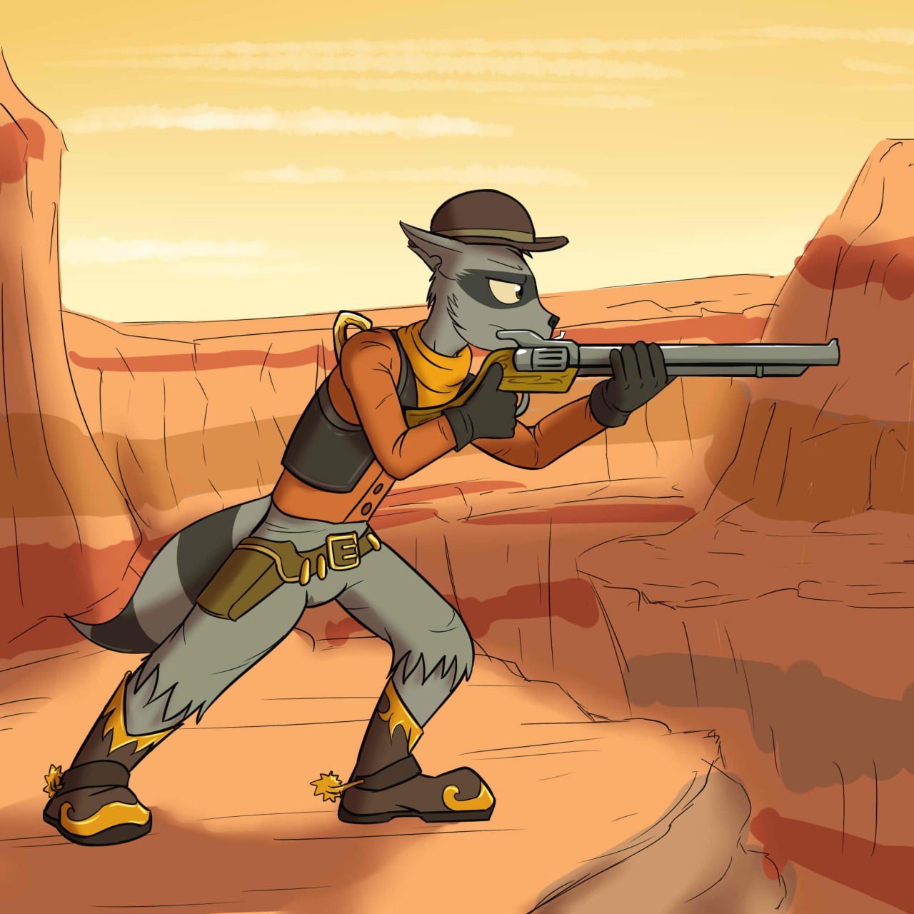 Tennessee Kid CooperGuess who just got Sly 4, and finished the episode with this