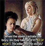 nataliedomrer:   GOT Season 4 Challenge - Day 3  Favourite Quote(s) 