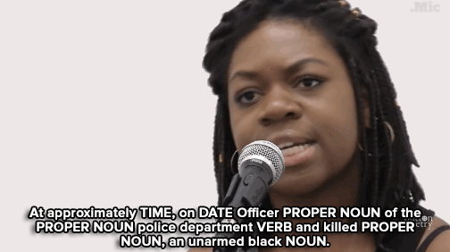 micdotcom:Watch: Poet Charlotte Abotsi continues “Fill in the blanks for this
