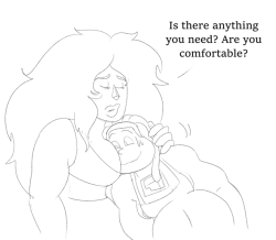 I think she’s more than “comfortable”, Jasper&hellip;Here you go, Anon! Hope you like :)