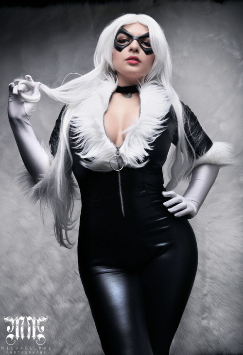 omg-dj-judy:  Black Cat by mariedoll. Cosplay porn pictures