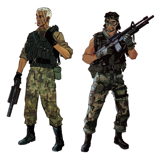 ++ Crosshair And Hunter For Predator 1987 AU (aka Jungle Moved) 