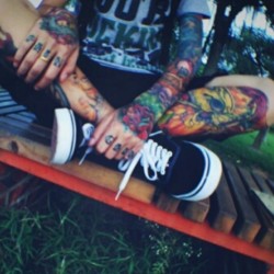 scenekidsociety:  I want me some tatoos like these gorgeous babies:$:$ #scene #scenekid #sceneboy #scenegirl #scenedude #sceneperson #scenepeople #scemo #indie #hipster #hipstergirl #hipsterboy #hipsterkid #hipsters #emo #emoboy #emogirl #emokid #emodude