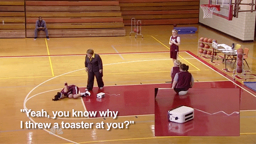 lolsofunny: thehauntedmansion2003: Why would you throw a toaster at a player?  (lol here!)