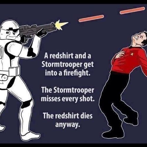 Porn photo #stormtroopers #redshirt #starwars #startrek