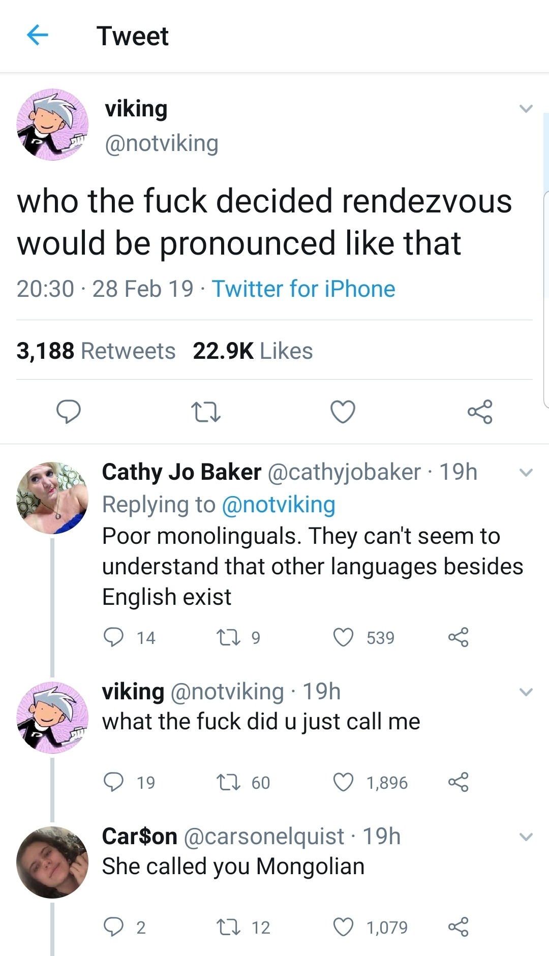 caucasianscriptures:“She called you Mongolian”