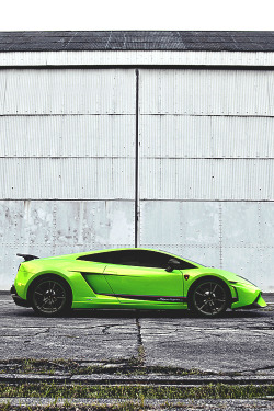 italian-luxury:  Lamborghini Gallardo LP 570-4 Superleggera | Lamborghini | Source This Lamborghini goes from 0-62mph in 3.4 seconds and has a top speed of 202 mph. With 600+ horsepower, this is one powerful bull. Also, personal preference but I think