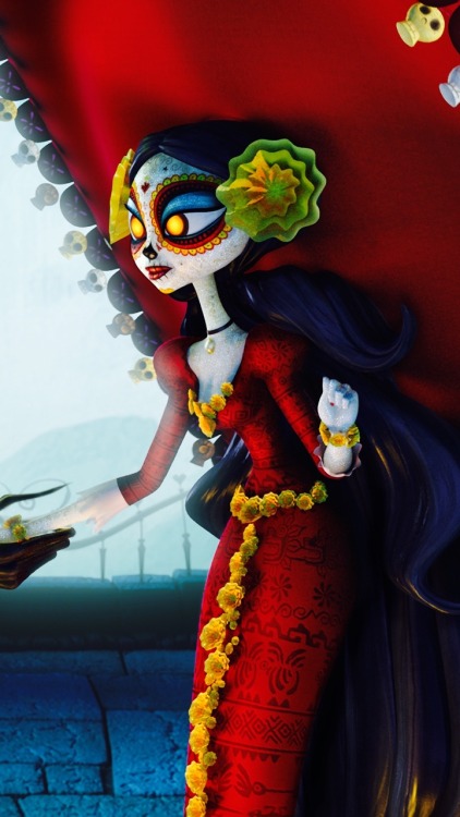 fandommesh:La Muerte lockscreens requested by anonymousFeel free to use or save but please give a li
