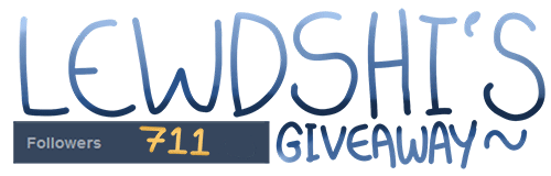 lewdshi:  LEWDSHI’S LAME ASS GIVEAWAYIT’S ABOUT TIME. Sorry the rewards are kind