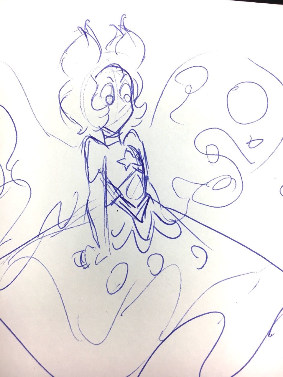 izzzybel:  more doodles from my twitter of my Lapis I adopted a while ago : O !!!
