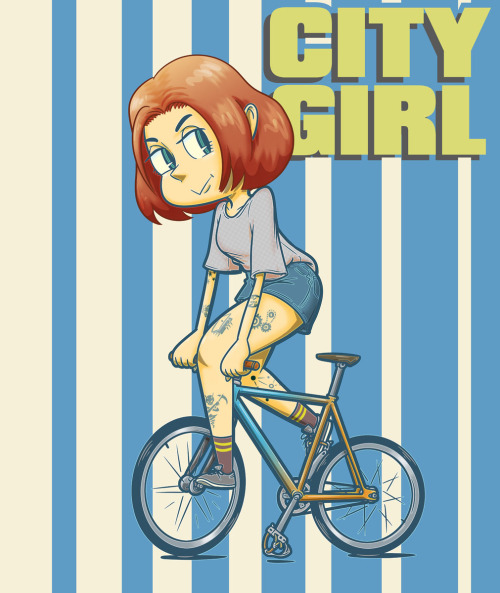 “CITY GIRL"nidan-illustration.wixsite.com/nidan-illustrationwww.instagram.com/ni
