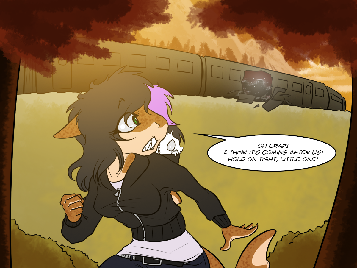 Ruuuuuun! @_@