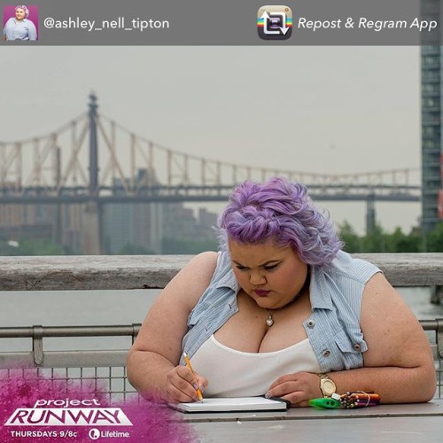 Have you been rooting for @ashley_nell_tipton on #projectrunway like we have? In tonight’s epi