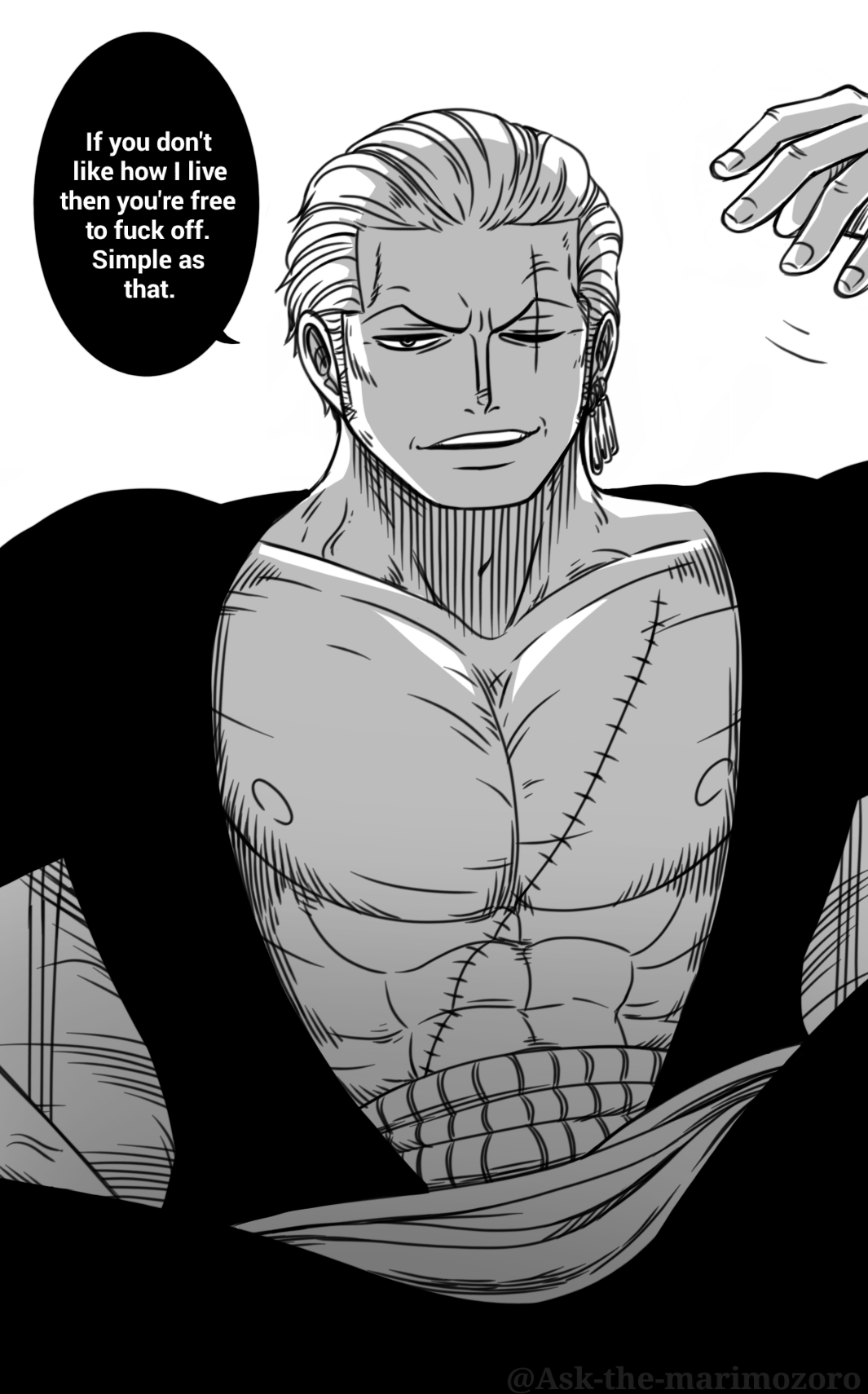 Sigma D Leo on X: The Goat #zoro #wowonoa #onepiece1025   / X