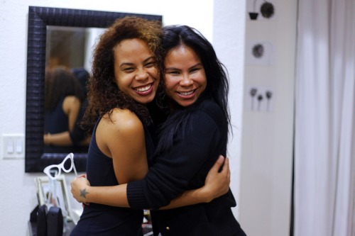 kamerinn:  This here is my adorable mommy and though she’s like .2% black she has taught me everything there is to know about my black heritage, of course my dad did as well but she enforced it. She has taught me that my skin is beautiful my family