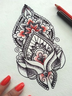 city-critters:  New dotwork design! Instagram: