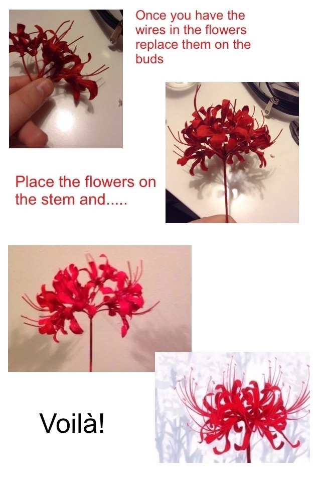 How To Make Red Spider Lilies From Tokyo Ghoul Tumbex