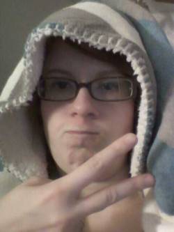 poultronic replied to your photo: I love this blanket u look like a thug