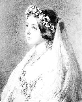 queensvictorias: royal meme | royal dresses/gowns [2/7] The wedding dress of Queen Victoria was worn