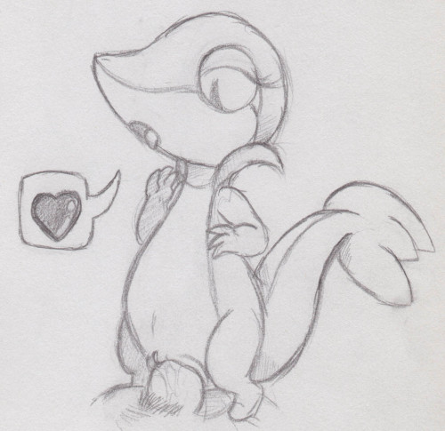 doodled a snivy