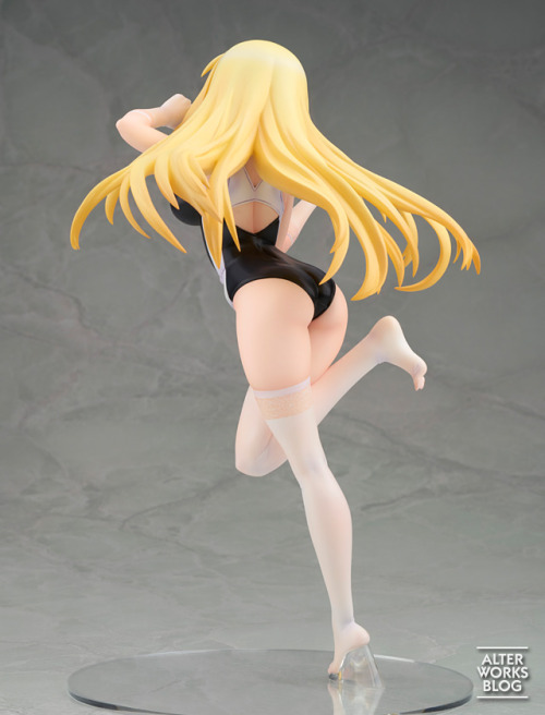 Toaru Kagaku no Railgun T - 1/7 Misaki Shokuhou (School Swimsuit and Knee-high Socks Ver.) Figure by